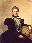 Famous Charles Paintings - Portrait of Mrs Charles Lockhart